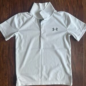Under Armour White Polo Shirt